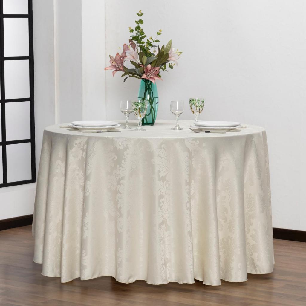 Toalha De Mesa Oxford Redonda 2,60 Festa Buffet