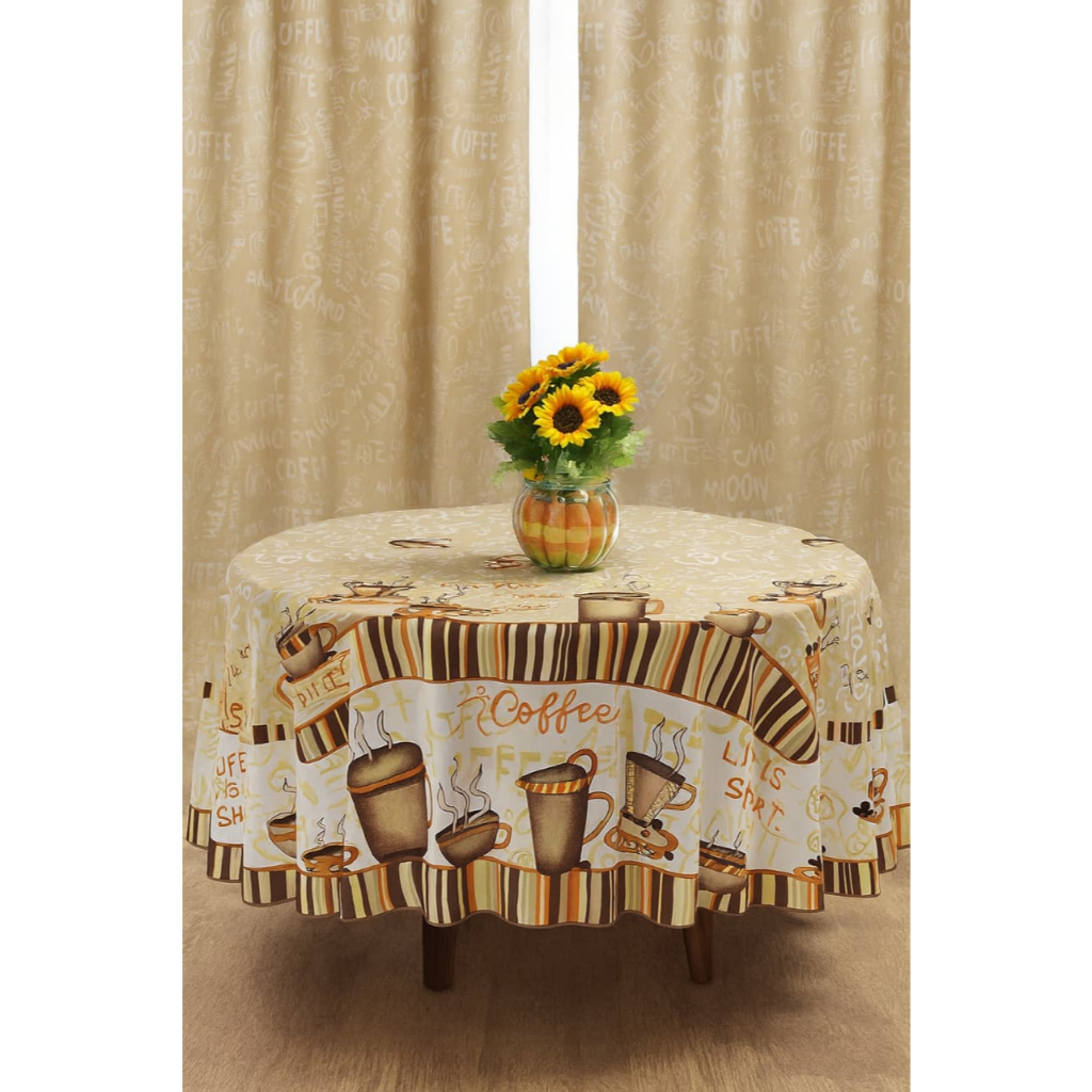 Toalha de Mesa Redonda Oxford 140x140 Promoção Envio Rápido
