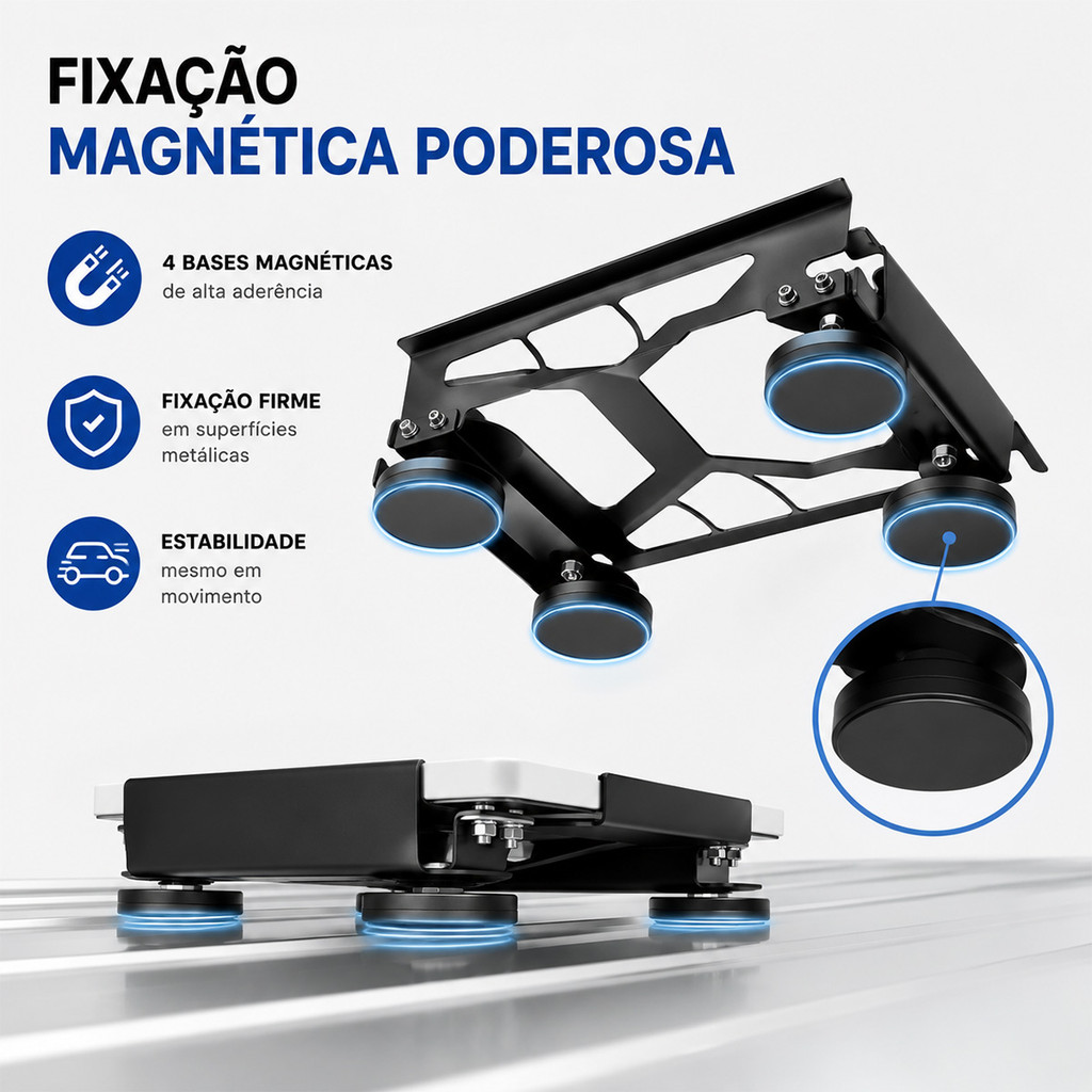 DRELIFE Suporte Magnético De Teto Para Starlink Mini Estrutura Metálica Resistente Para Veículos Viagens E Aventuras