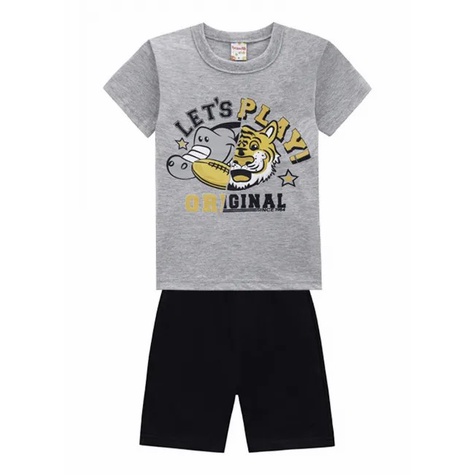 Conjunto Infantil Masculino Let´s Play Brandili Club - 34305.004