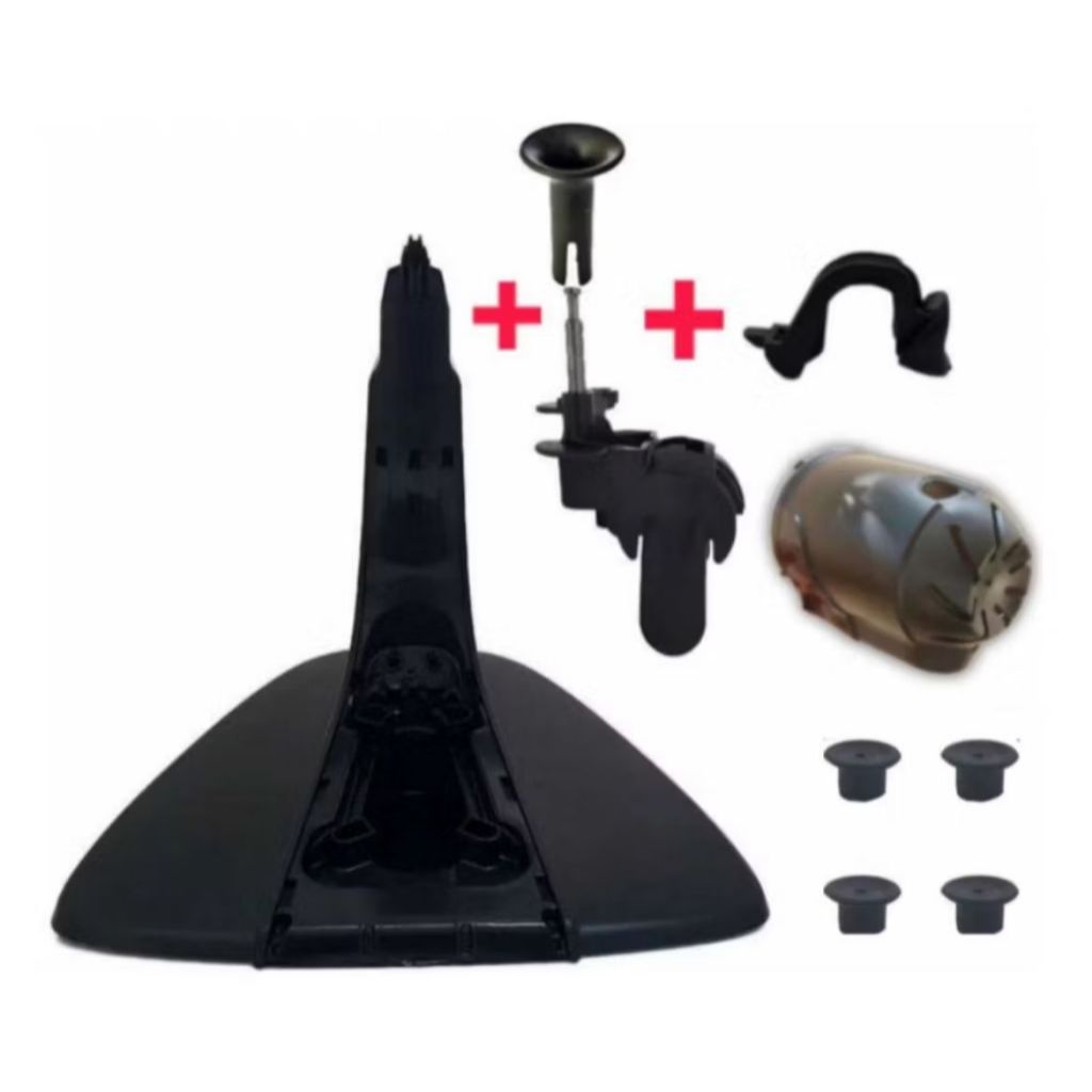 Kit Base/Pé Ventilador Arno + Pescoço + Capa do motor + Pino de Oscilação + Botão Ejetor. Silence Force 40cm Original