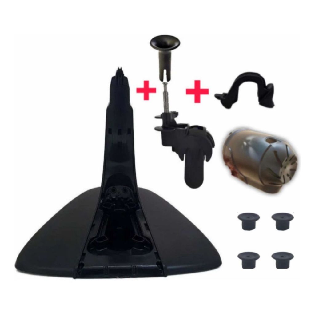 Kit Base/Pé Ventilador Arno + Pescoço + Capa do motor + Pino de Oscilação + Botão Ejetor. Silence Force 40cm
