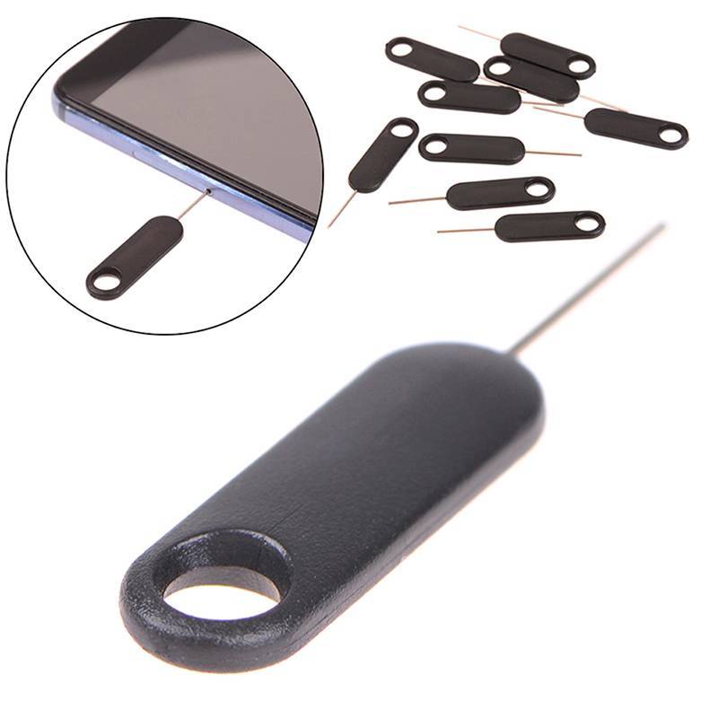 NSE 10 Pcs Universal Sim Card Tray Pin Ejetando Remoção Abridor De Agulha Ejetor EV