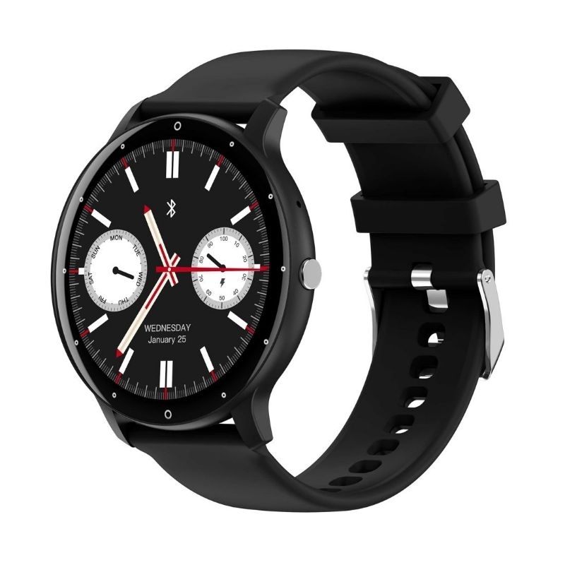 Smartwatch PEJE ZW12  | Tela 1.52” | IP68 | Pulseira Silicone | Chamadas + Notificações | Bateria Durável