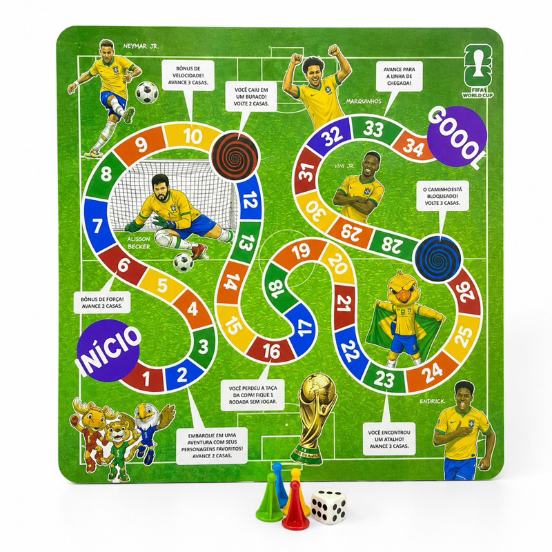 TABULEIRO BRASIL-Jogo de pinos-Produto em Madeira(mdf)