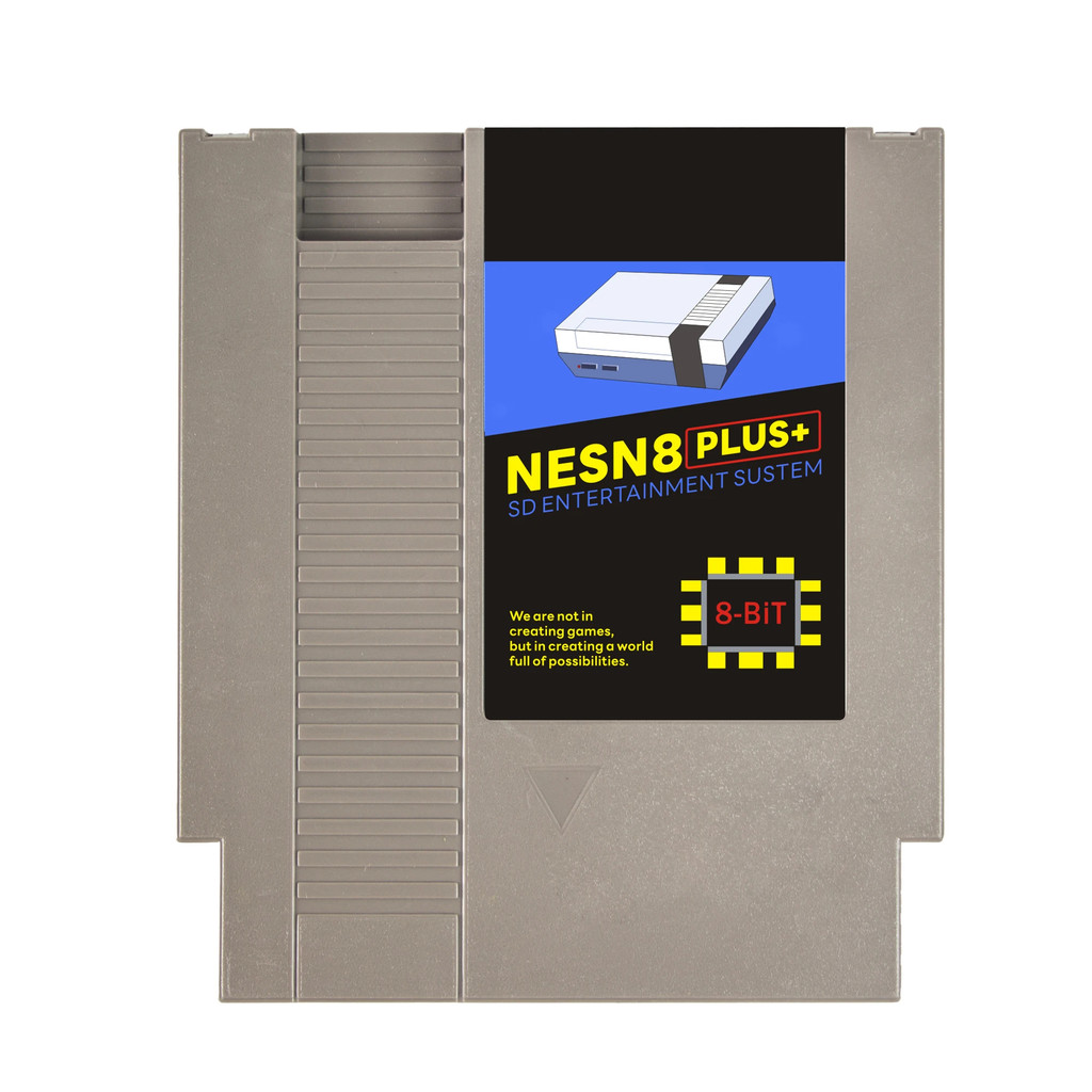 Cartucho Everdrive N8 Plus NES Nintendo 72 Pinos 1000 Em 1