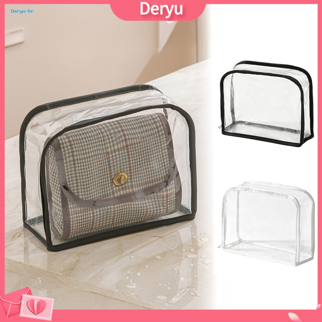 Transparent Dustproof Storage Handbag Organizer Waterproof Eva Dust Cover Bag for Handbags Purses Protective Shape-retai