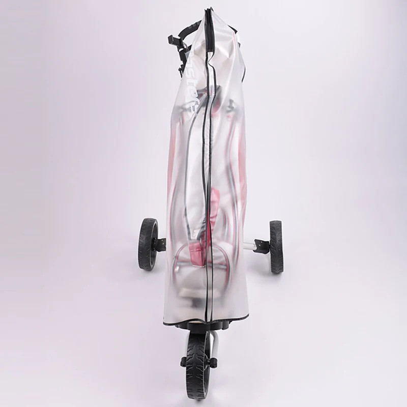 PVC Golf Bag Rain Cover Dustproof Golf Bag Waterproof Cover Anti-Static Golf Cart Travel Bag Rain Hood Outdoor Sporting