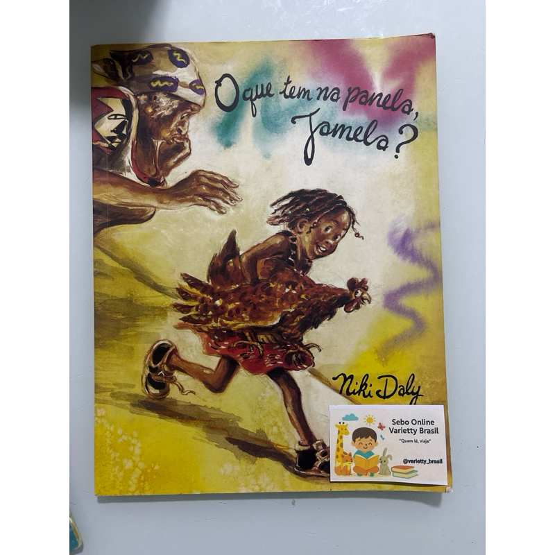 livro O que tem na panela, Jamela? de Niki Daly