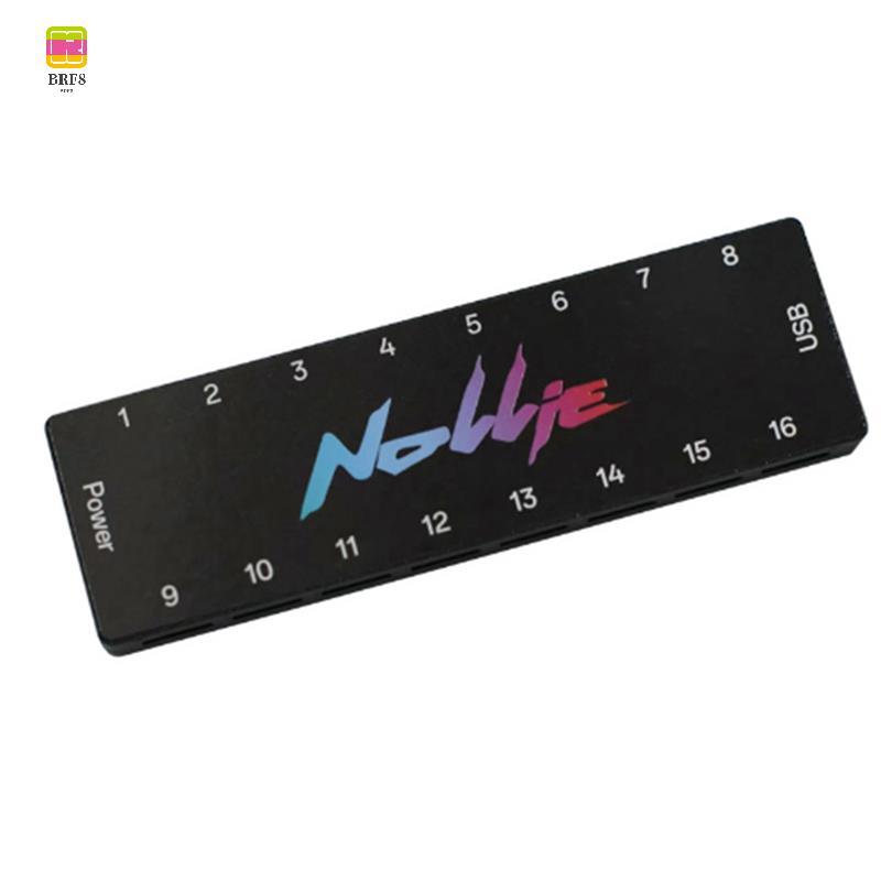 Controlador Divisor De HUB De Ventilador ARGB 5V 3PIN 16 Vias SATA Power Para Interface Estendida Da Placa-Mãe