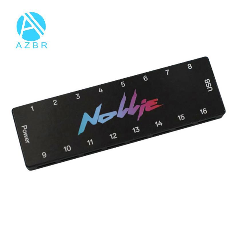 Controlador Divisor De HUB De Ventilador ARGB 5V 3PIN 16 Vias SATA Power Para Interface Estendida Da Placa-Mãe