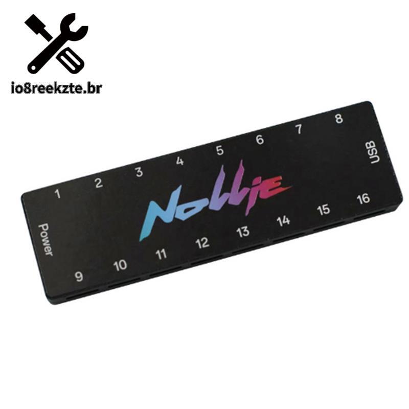 Controlador Divisor De HUB De Ventilador ARGB 5V 3PIN 16 Vias SATA Power Para Interface Estendida Da Placa-Mãe