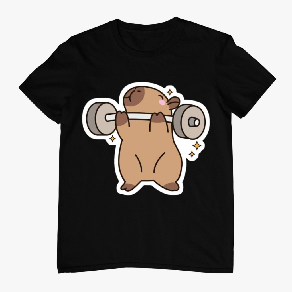 Camiseta Capivara | Estampa Exclusiva e Divertida | Conforto e Qualidade Premium