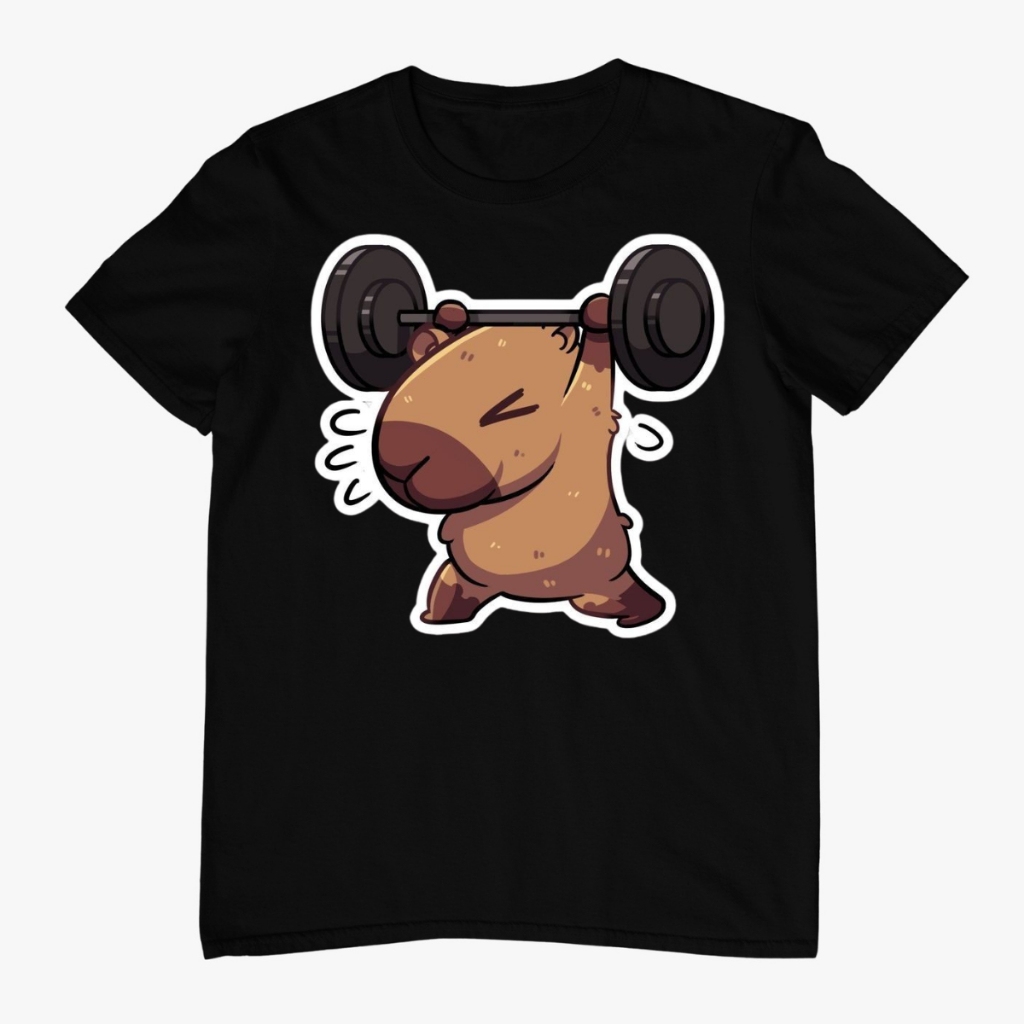 Camiseta Capivara | Estampa Exclusiva e Divertida | Conforto e Qualidade Estilo