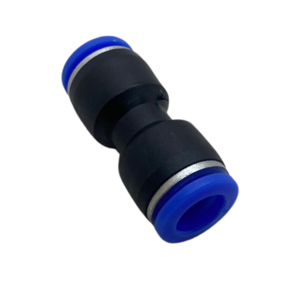 4 peças União Emenda Reta PU 10mm Pneumática Engate Rápido