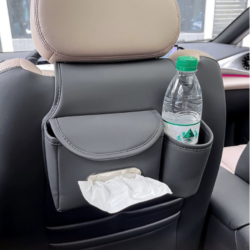 Para 2025 BYD Dolphin GS Smart Driving Edition Bolsa De Armazenamento Multifuncional Traseira Assento Toalha De Papel Co