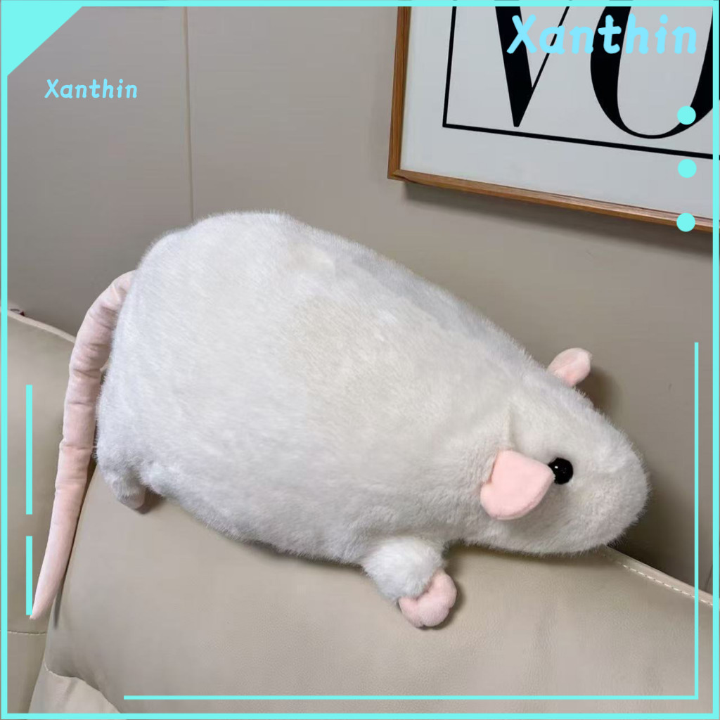 Doll Home Decor Plush Mouse Cartoon Sofa Handrail Cushion Soft Stuffed Toy for Bedroom Car – Compact Size Cute Pillow