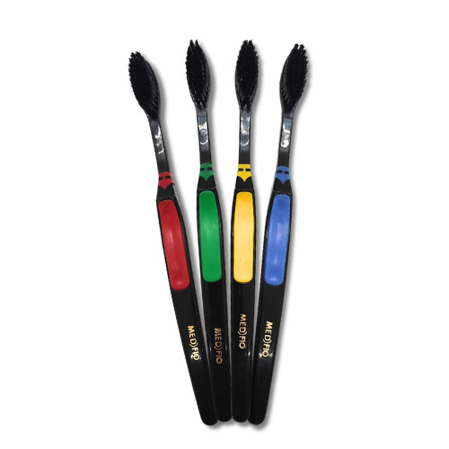 Escova Dental Adulto  Confort Black Macia- Medfio