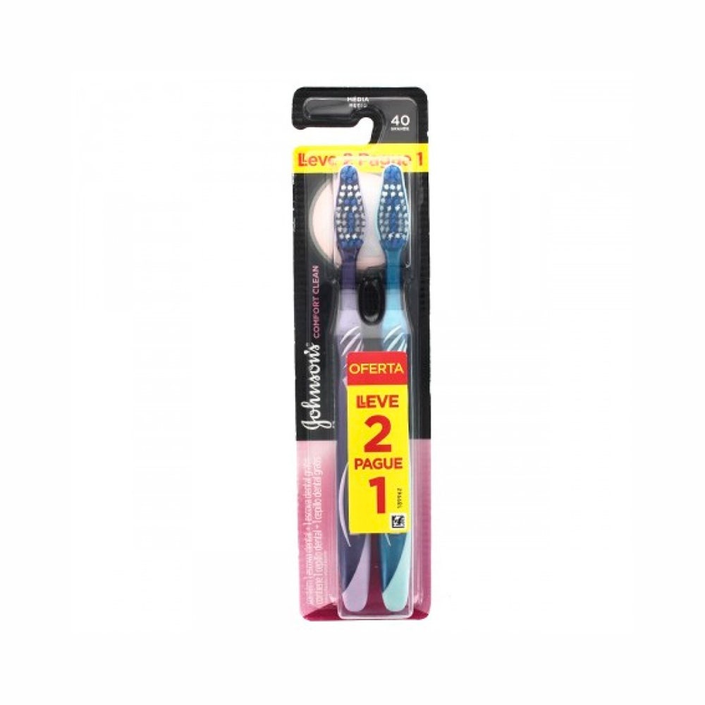 Escova Dental Johnson´S Reach Confort Clean Lv2 Pg1
