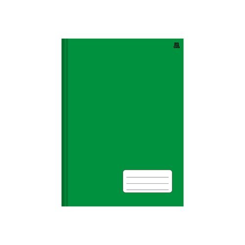 Caderno Universitário Costurado 1 matéria 96 Folhas - Verde