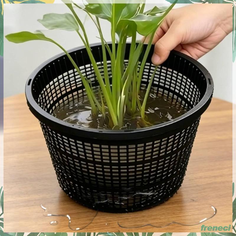 [Freneci] Cesta De Plantas Plantador Hidropônico Vaso De Malha Para Cultivo Sem Solo Jardim Extra Grande Crescimento Aqu