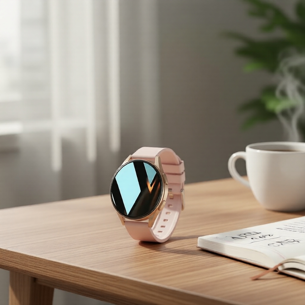 Relógio Inteligente 7 para mulheres e homens, tela OLED, chamadas Bluetooth, monitor de frequência cardíaca e saúde