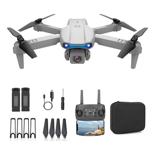 Dupla câmera Drone E99 mini  RC 4K Fotografia Aérea