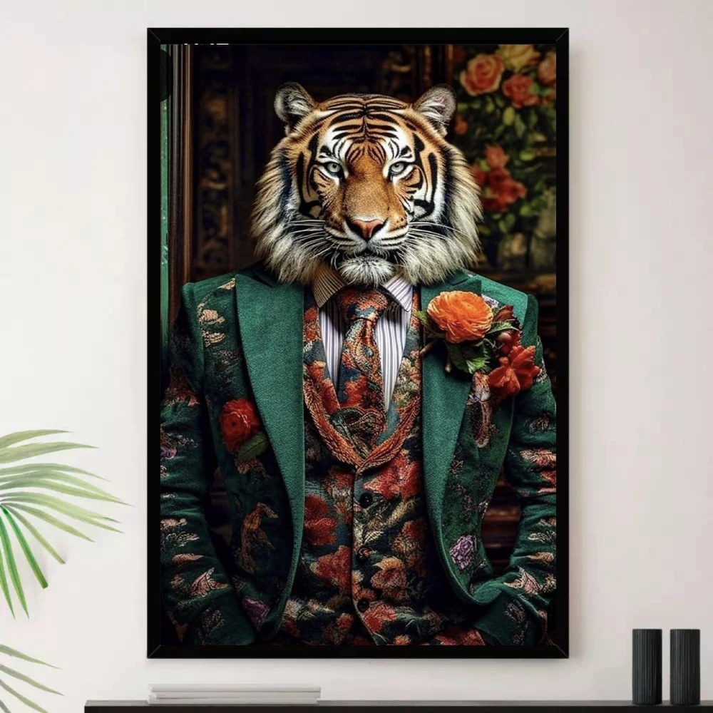 Quadro Placa Decorativa Arte de Alto Contraste Formas Orgânicas em Preto e Verde