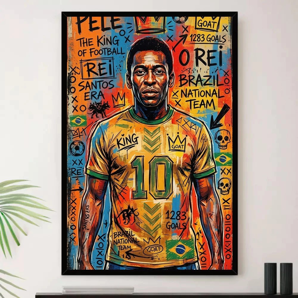Quadro Placa Decorativa Composição Vibrante Formas Orgânicas em Marrom e Dourado