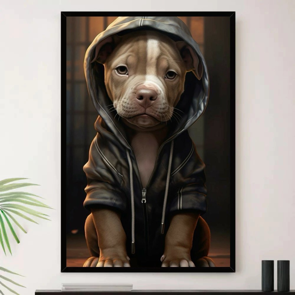 Quadro Placa Decorativa Arte de Alto Contraste Formas Orgânicas em Preto e Azul-Marinho