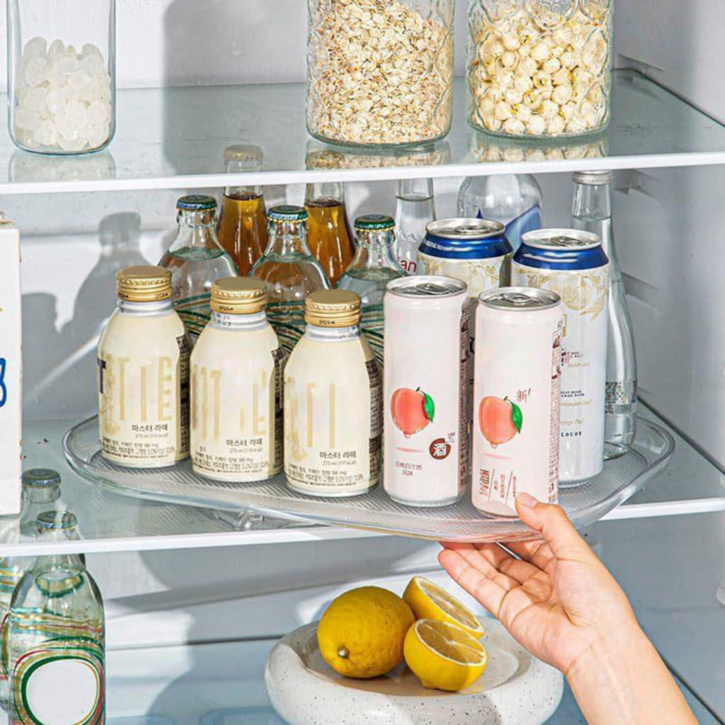 1Pc/2Pcs Neat and organized: The tray can effectively organize the items in refrigerator store snacks seasoning