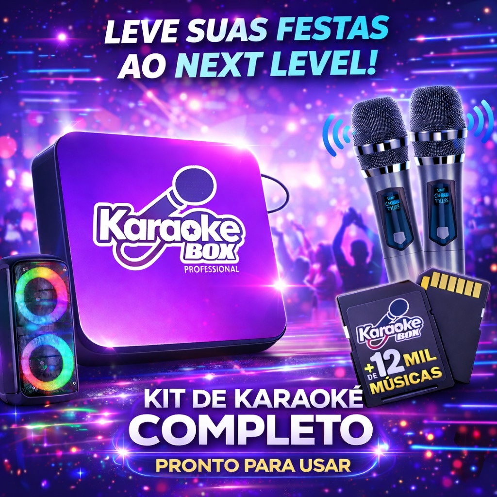 Karaoke Box Com 12mil Músicas Com Pontuação Jukebox Top 2026!!!