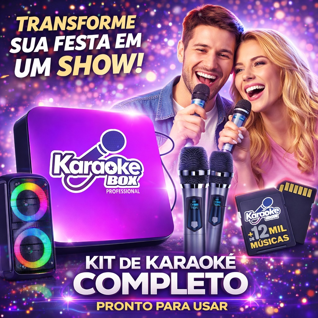 Karaoke Box Com 12mil Músicas Com Pontuação Jukebox TOP