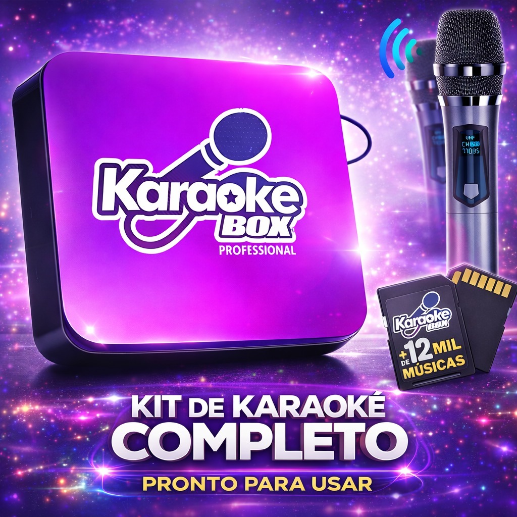 Karaoke Box Com 12mil Músicas Com Pontuação Jukebox TOP!!!