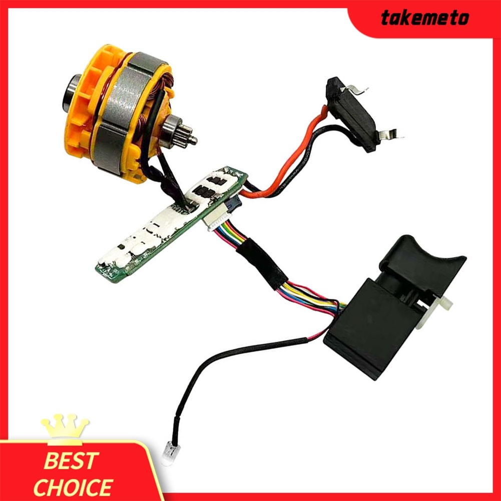 [TAMT] 16.8V Brushless Electric Broca Conjunto Interruptor Da Placa De Controle Do Motor De Duas Velocidades ❀