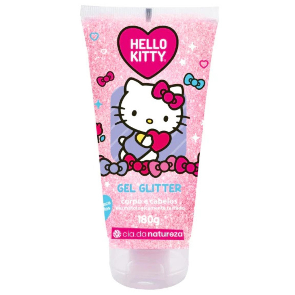 Gel Glitter Corpo e Cabelos Cia da Natureza