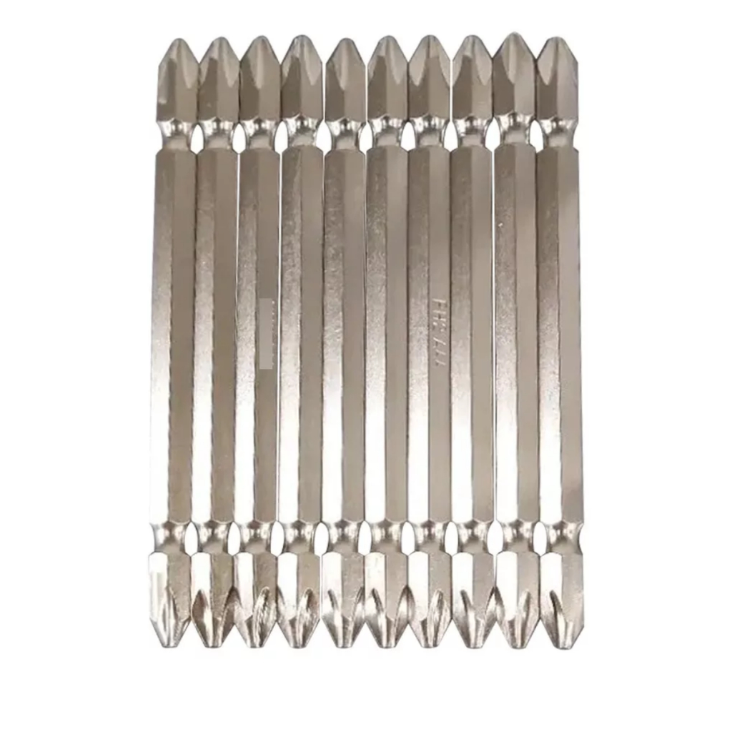 Bits Parafusadeira Duplo Longo 100mm Ph2 Magnético Philips