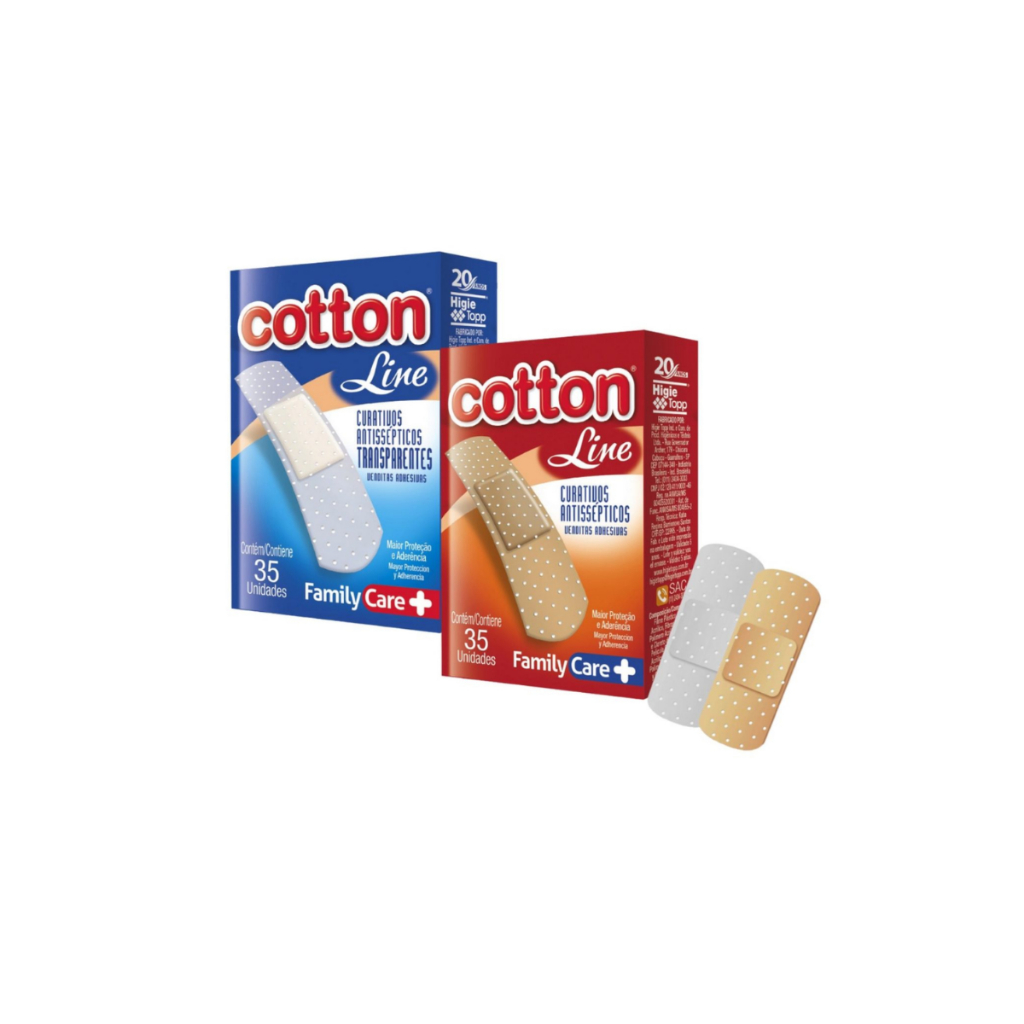 Curativo Band-Aid Family Care C/ 35 Unidades - Cotton Line
