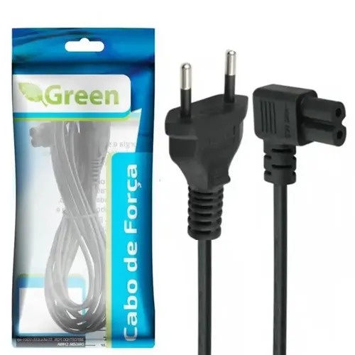 Cabo Força Tipo 8 1,50M Com Inmetro Green- 90 Graus