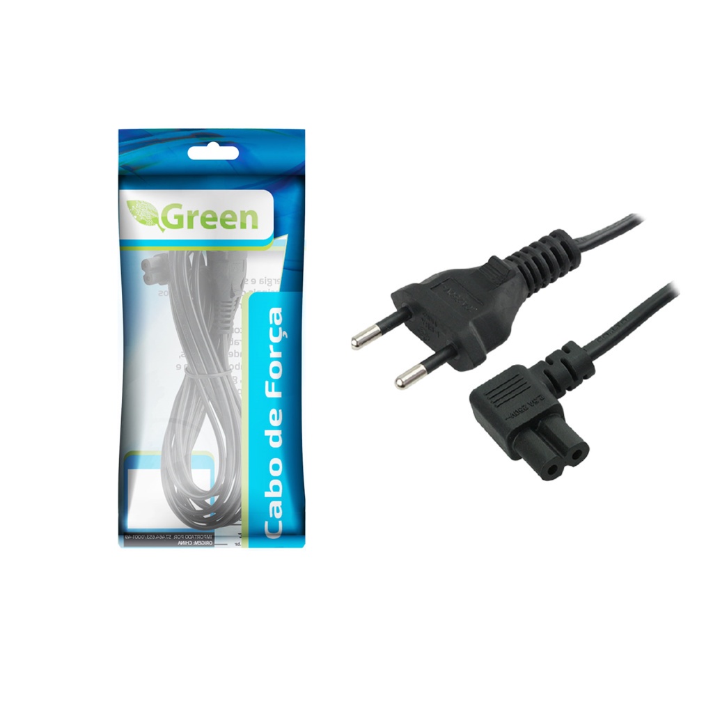 KIT 2 - CABOS DE FORCA TIPO 8 - 1,5 METROS 90 GRAUS - GREEN