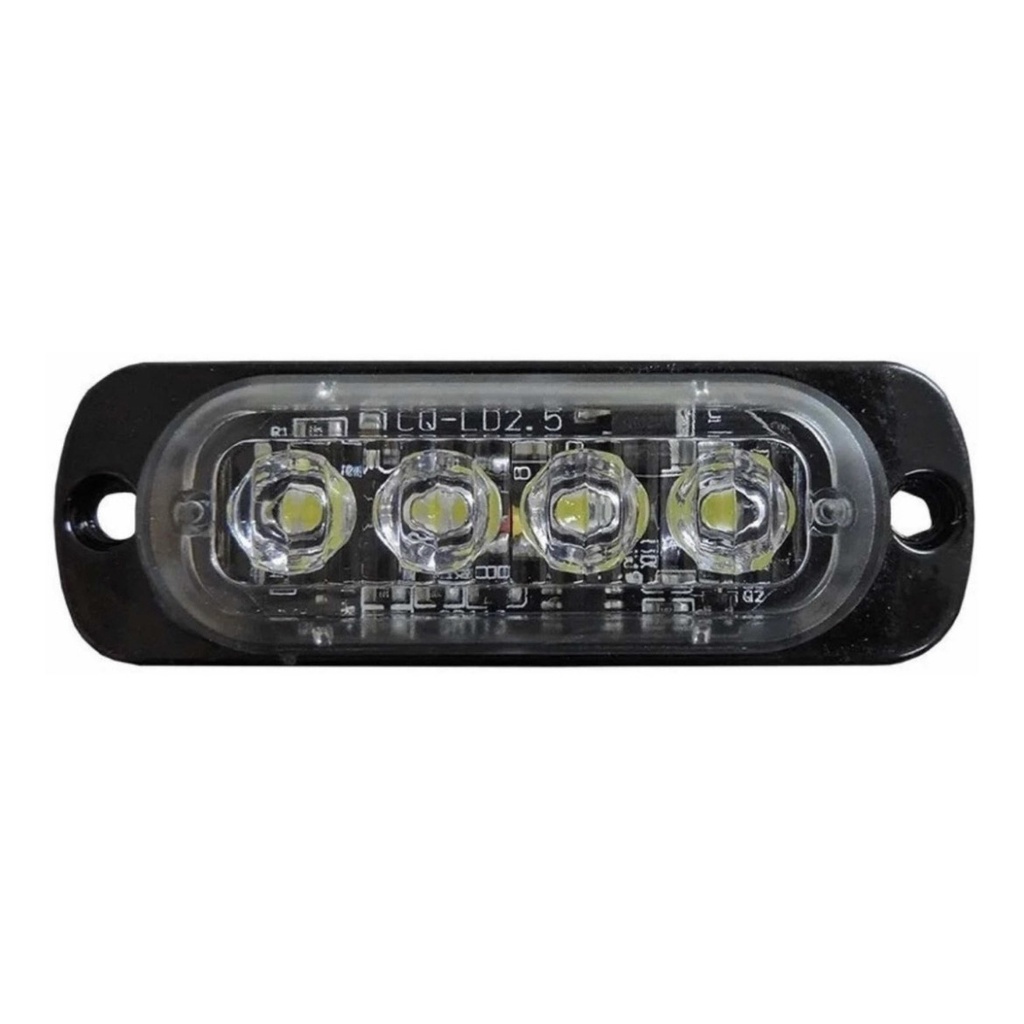 Led Automotivo Multifunção Strobo Cyber Tp-6018 12v Iluminação Van Ambulância Baú Caminhão Unidade