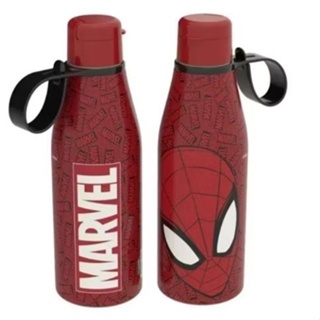 Garrafa de água infantil Garrafinha squeeze Minnie Frozen Sticth Dino Marvel PLÁSTICO garafa criança