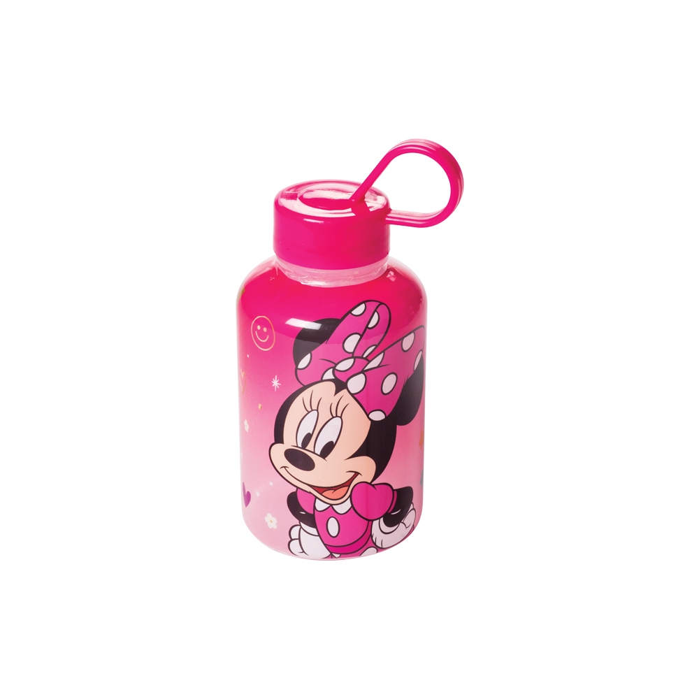 Garrafa Infantil Cilindrica Minnie Lancheira Escolar 280ml Plasútil