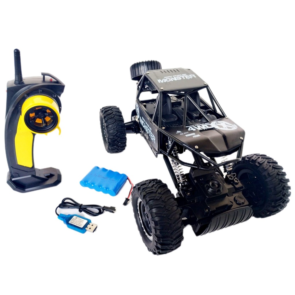 24157 - Carro Crawler Controle Off Road Climbing 4x4 Bateria Zippy