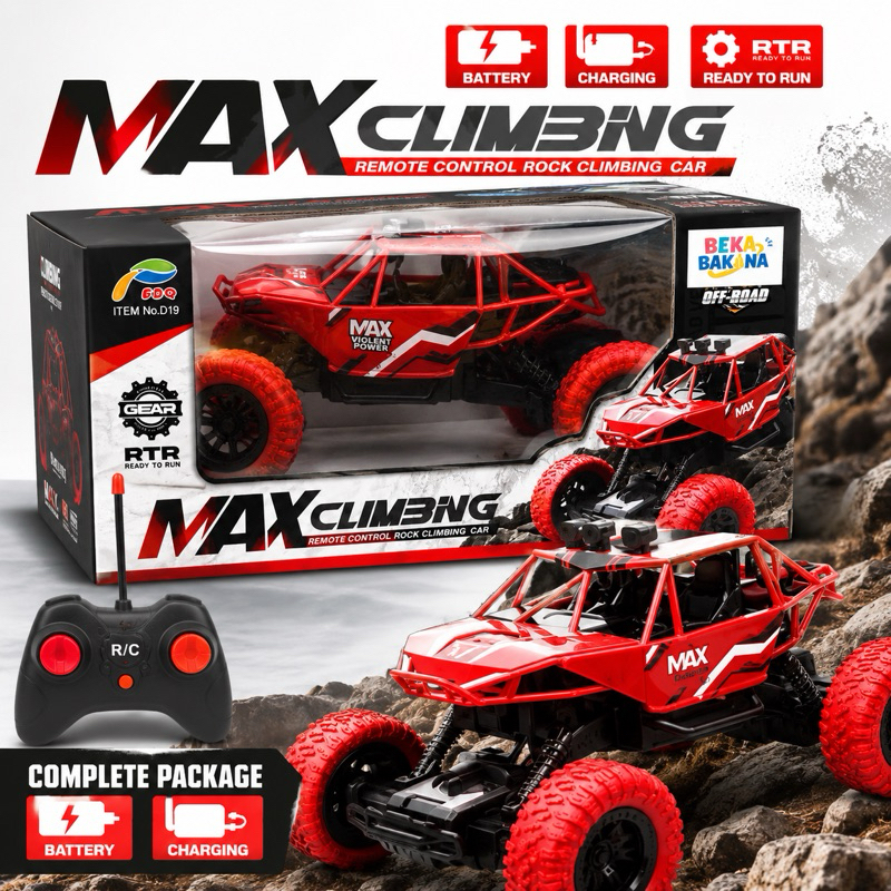 Carros Max climbing controle remoto