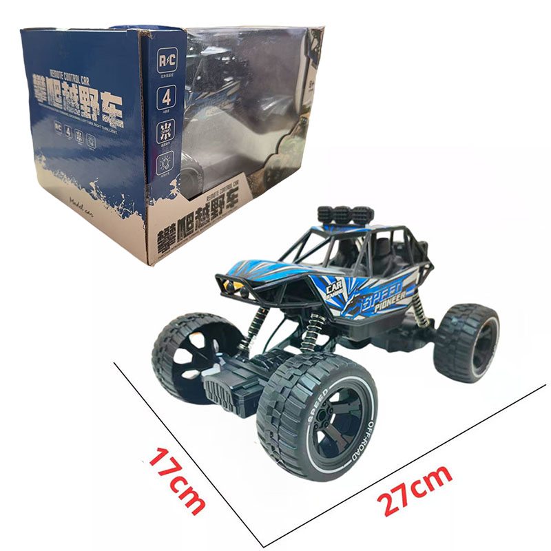 Carro de controle remoto 4WD Off-Road Climbing Jeep Rc Buggy Toy Veículo de corrida de alta velocidade para presente de
