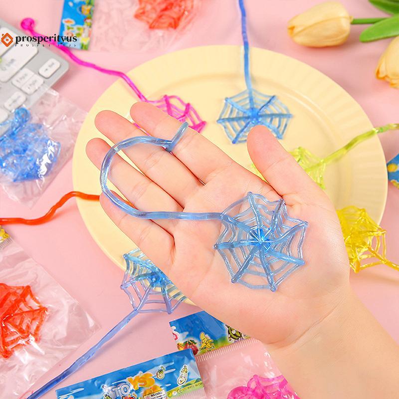 [PPTS] 10/20 Unidades Extensíveis Stiy Hands Toys Fun Spider Web Wall Climbing Climber Toy Kid Prêmios Goodie Bag Filler