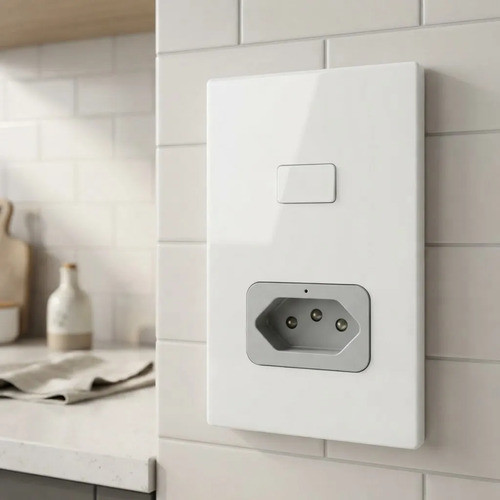 Tomada Inteligente Smart Wi-Fi 10A Bivolt com Medidor de Energia Alexa Google Home
