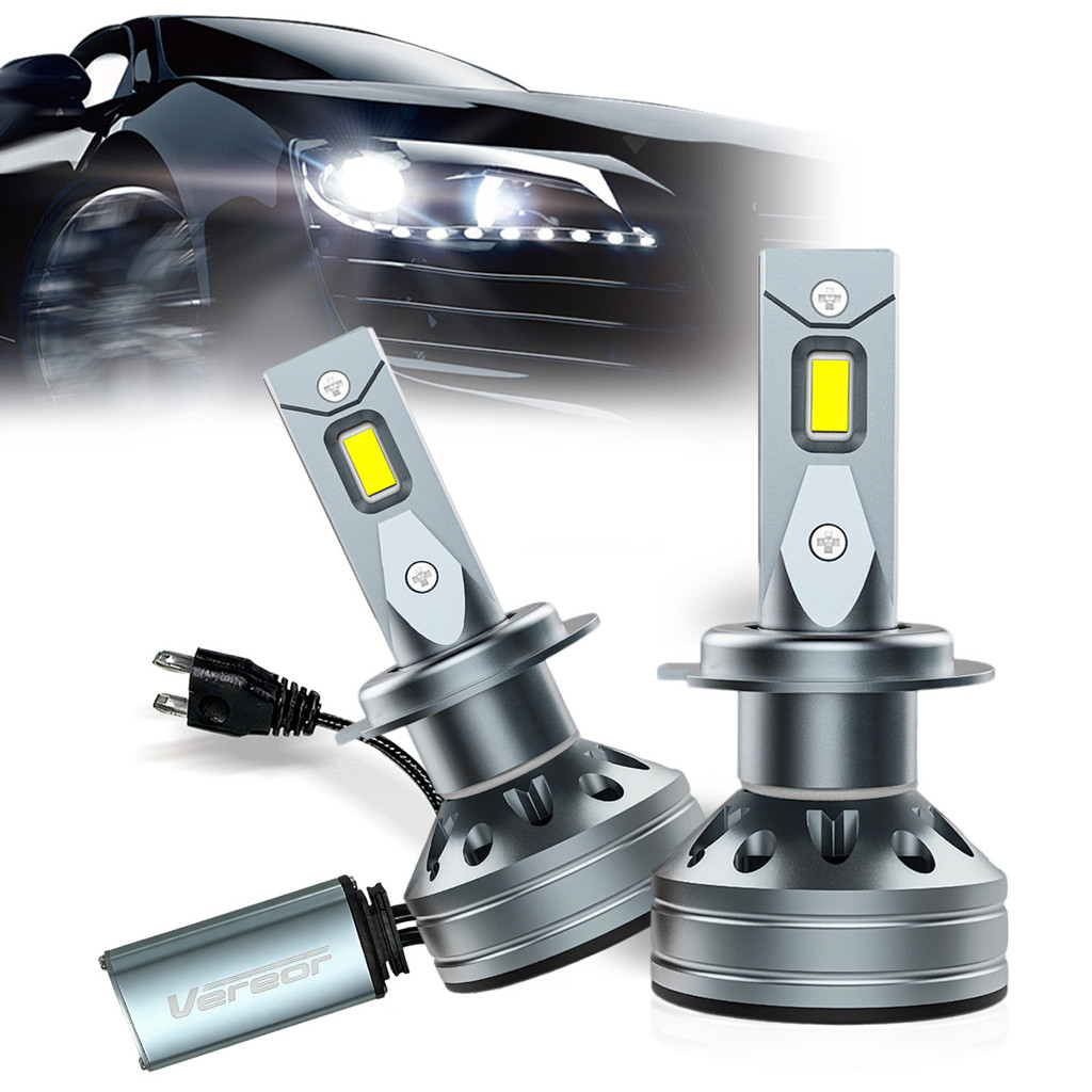 Vereor LED Farol Lâmpada Do Carro F9A 6000K 200W 30000LM Super Brilhante H1 H3 H4 H7 H11 9005 9006
