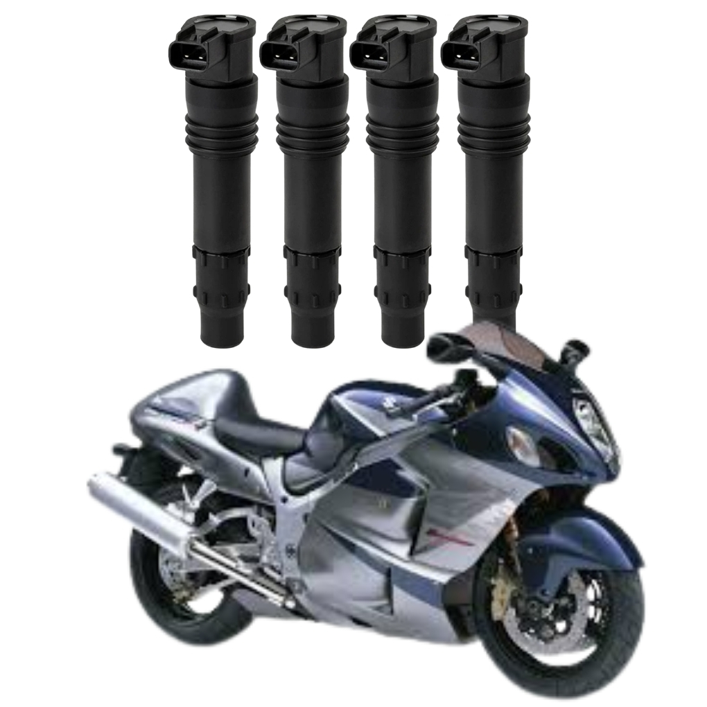 4 Bobina de Ignição Cachimbo de Vela Suzuki 2006 Hayabusa Gsx1300r 129700-4400